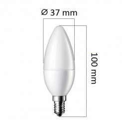 LED žárovka  E14 4W 320lm, denní, ekvivalent 30W