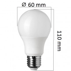 Stmívatelná LED  žárovka E27 10W 800lm, studená, ekvivalent 60W