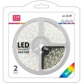 Set: voděodolný LED pásek 7,2W/m, 330lm/m, RGB, délka 2m, s ovladačem a USB koncovkou
